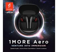Écouteurs Aero Bluetooth 5.2, suppression du bruit, vente flash, appels clairs, autonomie de 28 heures, chargement sans fil, casque électronique, 1 plus White