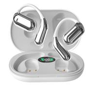 Écouteurs AI Translator - Écouteurs sans fil de 15 x 10,4 x 3 cm, traduction en plusieurs langues, réduction intelligente du bruit, batterie en veille de 80 heures | Appareil compatible