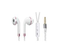 Ecouteurs Anneau pour HUAWEI P20 LITE avec Micro Reglage Kit Main Libre Casque Universel Jack (ROSE)