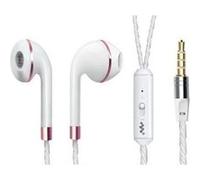 Ecouteurs anneau pour smartphone samsung, huawei, sony, etc avec micro kit main libre casque universel jack (rose) Rose / Violet G