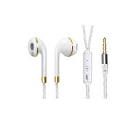 Ecouteurs Anneau pour SONY Xperia XZ1 avec Micro Reglage Kit Main Libre Casque Universel Jack (OR)