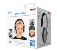 Écouteurs Anti-Bruit Pour Enfants, Offre Une Protection Auditive, Snr 27, 5 Ans Et Plus, Gris, Reer Silentguard Kids 53271 Gris