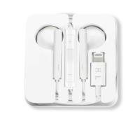 Écouteurs iPhone Lightning Filaires Kit Mains Libres Télécommande Micro Blanc Blanc G