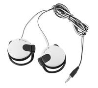 Écouteurs avec clip et câble | randonnée, exercice, écouteurs de sport pour jeux supra-auraux de 3,5 mm, compatibles avec les téléphones portables pour femmes et hommes qui courent la vie quotidienne