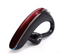 Écouteurs avec crochets réglables pour un ajustement tout en profitant de vos chansons préférées n'importe où (rouge)