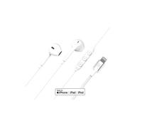 Ecouteurs Filaire - Force Play KP - Lightning - Intra-auriculaire - Micro intégré - 1,2 m de câble