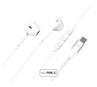 BIG BEN FPYKPBOUTONJACKW casque Avec fil Ecouteurs Musique Blanc