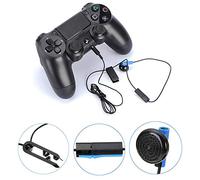 Ecouteurs avec micro avec clip pour Sony pour PS4 pour PlayStation 4, Ecouteurs de jeu pour manette de jeu, remplacement des écouteurs