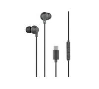 Ecouteurs USB C Télécommande/Micro Intra-auriculaire Noir Bigben