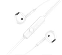 Écouteurs avec microphone blanc HIFI JACK 3.5 pour Smartphone audio casque téléphone PC