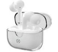 Celly Écouteurs Clear True Wireless – Micro, Bluetooth, USB Type‑C – Blanc