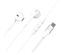 BIG BEN FPYKPBOUTONJACKW casque Avec fil Ecouteurs Musique Blanc