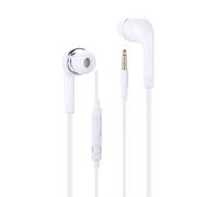 Écouteurs Blanc Haute Qualité Audio Intra-Auriculaires En Silicone Ultra Confort Contrôle Du Volume Et Microphone Pour Oneplus Nord N100