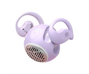Écouteurs Bluetooth 2 en 1, mini haut-parleur BT5.4, casque sans fil ouvert, monté sur l'oreille, sport, étanche