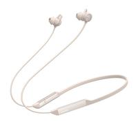 écouteurs Bluetooth 5.0 Dual ANC Active Noise Cancelling 3 Mic HD Call Sport Neckband Casque Casque, Blanc