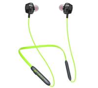 Ecouteurs Bluetooth 5.0 Micro Haute Fidélité Autonomie 12h Rouge Vert YONIS