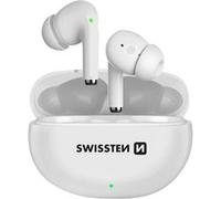 Écouteurs Bluetooth 5.0 Tactile Autonomie 15 h avec Câble de Charge USB-C Swissten Blanc Blanc G
