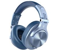 ecouteurs bluetooth 5.2 A70 Fusion,casque d'écoute stéréo Hi-Res Audio,Over Ear sans fil pour l'oreille,moniteur d'enregistrement professionnel DJ 72H - Type Blue