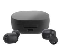 Écouteurs Bluetooth 5.2 avec Étui de Charge Autonomie 12 Heures Son Clair Noir