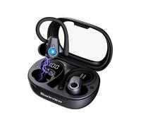 Ecouteurs Bluetooth Blackview Airbuds 60 Bluetooth 5.3 Sans fil Sport avec ENC mic et Boîtier de charge,IPX4 étanche - Noir