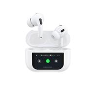 Écouteurs Bluetooth 5.3 Dudao U19 TWS avec Écran LED - Blanc
