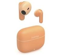 Hama Écouteurs Bluetooth sans fil Freedom Light II – TWS 5.3, 20h, Micro, USB-C, Orange