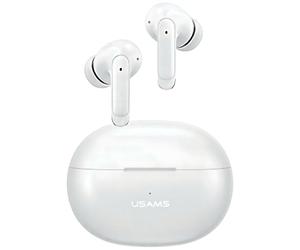 Écouteurs Bluetooth 5.3 TWS USAMS X-don ENC blancs