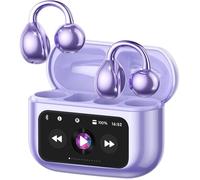 Écouteurs Bluetooth 5.4 Clip Oreille Sans Fil Écran Tactile Intelligent,Micro Enc Réduction De Bruit,Léger Et Confortable,Ecouteur