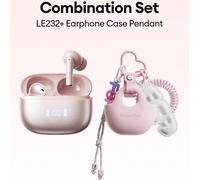 Écouteurs Bluetooth à réduction de bruit Lenovo LE232ANC, conception intra-auriculaire, affichage du niveau de batterie, grand haut-parleur dynamique, son surround, appels haute définition, faible lat