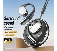 Écouteurs Bluetooth ACER OHR550, conception à écouteurs ouverts, casque sans fil OWS avec son stéréo grave profond, faible latence, ajustement confortable pour les études, les affaires, les sports, la
