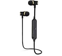Ecouteurs Bluetooth Anneau Pour Huawei Y7 2019 Smartphone Sans Fil Telecommande Son Main Libre Intra-Auriculaire Uni (Noir)[J2221]