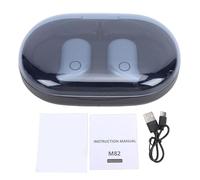 Écouteurs Bluetooth avec traducteur AI, suppression du bruit, casque de traduction en temps réel pour les voyages, l'apprentissage des affaires (Black)