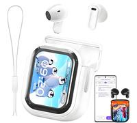 Écouteurs Bluetooth avec Traduction en Temps réel, 144 Langues, Bluetooth 5.4, réduction du Bruit, autonomie de 60 h, écran Tactile LCD, Casque de Sport sans Fil.