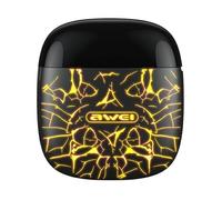 Écouteurs Bluetooth AWEI T28 Pro TWS avec station d'accueil, noirs