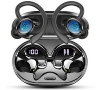 Écouteurs Bluetooth, Bluetooth 5.4 Sport avec HiFi Stéréo, 50 Heures Casque sans Fil in Ear Annulation Bruit ENC et 4 HD Mic, IP7 Étanche Casque