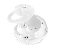 Écouteurs Bluetooth Clip Design ouvert Micro Appel Touche Tactile Blanc