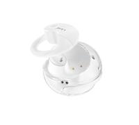 Écouteurs Bluetooth Clip Design ouvert Micro Appel Touche Tactile Blanc