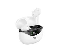 Écouteurs Bluetooth Commande Tactile Autonomie 4.5h Étanche IPX4 Blanc