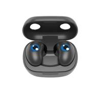 Écouteurs Bluetooth E6, oreillettes stéréo à contrôle tactile ABS BT5.1, résistantes à la sueur, pour accessoires de sport, 2 pièces, IPX5