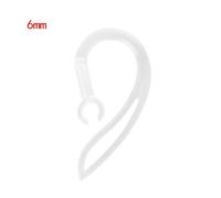 Écouteurs Bluetooth en Silicone souple Transparent, 10mm, boucle à crochet, casque Q1JC