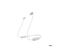 Ecouteurs bluetooth étanches intra-auriculaires blancs - 25h d'autonomie - SONY WI-C100-Accessoire-HIGH-TECH