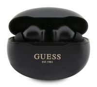 Écouteurs Bluetooth Guess TWS avec station d'accueil noirs