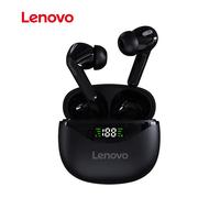 Écouteurs Bluetooth intra-auriculaires Lenovo DP4 originaux avec microphones, réduction de bruit stéréo, basses HIFI, écouteurs tactiles noir