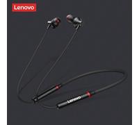 Écouteurs Bluetooth Lenovo HE05X avec tour de cou - Écouteurs sans fil pour le sport/le jeu, IPX5 résistant à la transpiration et à l'eau, haute qualité sonore, autonomie ultra-longue TPE