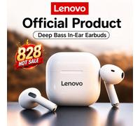 Écouteurs Bluetooth LenovoLP40 TWS, son immersif HIFI avec micro, écouteurs sans fil, commande tactile, appels HD, écouteurs de jeu, tendance Black gray