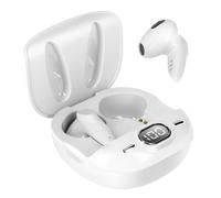 LinQ Écouteurs Bluetooth Kit main libre Commandes tactiles Blanc