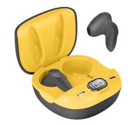 Écouteurs Bluetooth LinQ Noir / Jaune, Kit main libre Commandes Tactiles