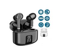 Écouteurs Bluetooth M48Pro (noir-A) avec réduction du bruit des appels ENC et affichage du numéro