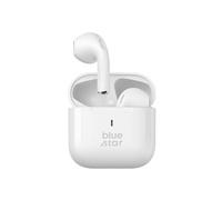 Écouteurs Bluetooth Microphone intégré Commandes Tactiles Blue Star Blanc Blanc G