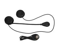 Écouteurs Bluetooth pour moto, ultra-fins et résistants aux intempéries, avec Bluetooth 5.0 et fonction mains libres, compatibles avec tous les